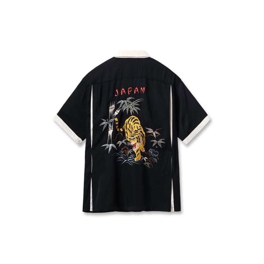 SUKA SHIRTS TIGER / BLACK (TT39700) TAILOR TOYO(テーラートーヨー) |  | 01