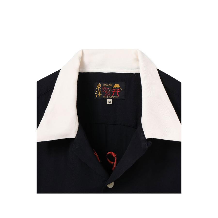 SUKA SHIRTS TIGER / BLACK (TT39700) TAILOR TOYO(テーラートーヨー) |  | 02