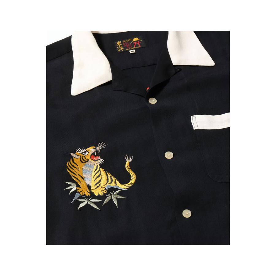 SUKA SHIRTS TIGER / BLACK (TT39700) TAILOR TOYO(テーラートーヨー) |  | 03