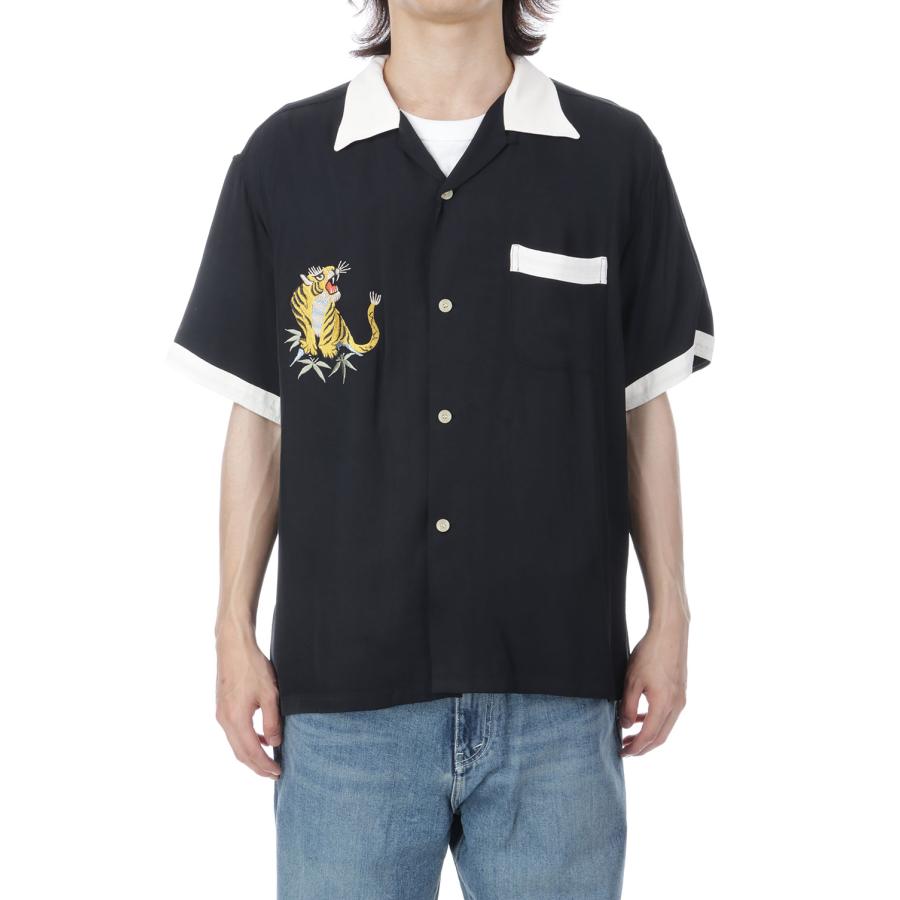 SUKA SHIRTS TIGER / BLACK (TT39700) TAILOR TOYO(テーラートーヨー) |  | 06