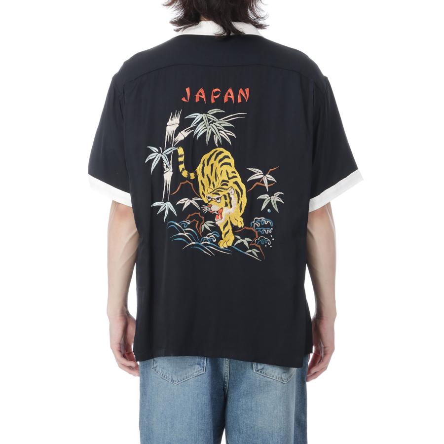 SUKA SHIRTS TIGER / BLACK (TT39700) TAILOR TOYO(テーラートーヨー) |  | 08