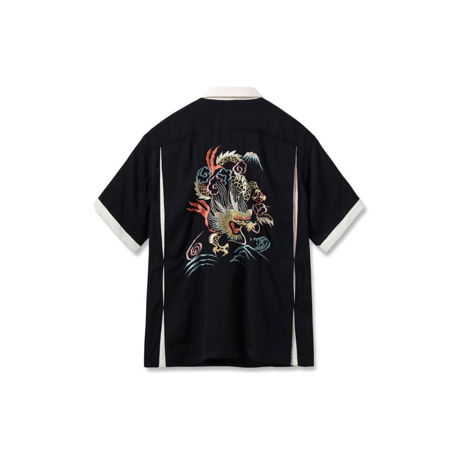 SUKA SHIRTS DRAGON / BLACK (TT39701) TAILOR TOYO(テーラートーヨー) |  | 01