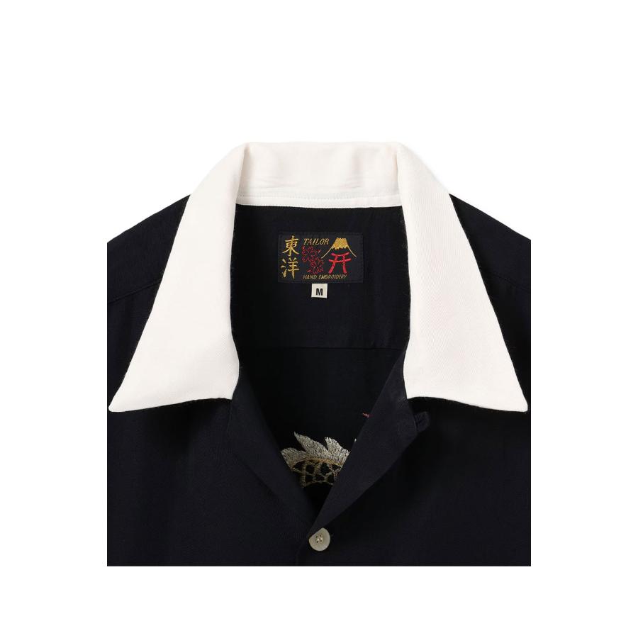 SUKA SHIRTS DRAGON / BLACK (TT39701) TAILOR TOYO(テーラートーヨー) |  | 02