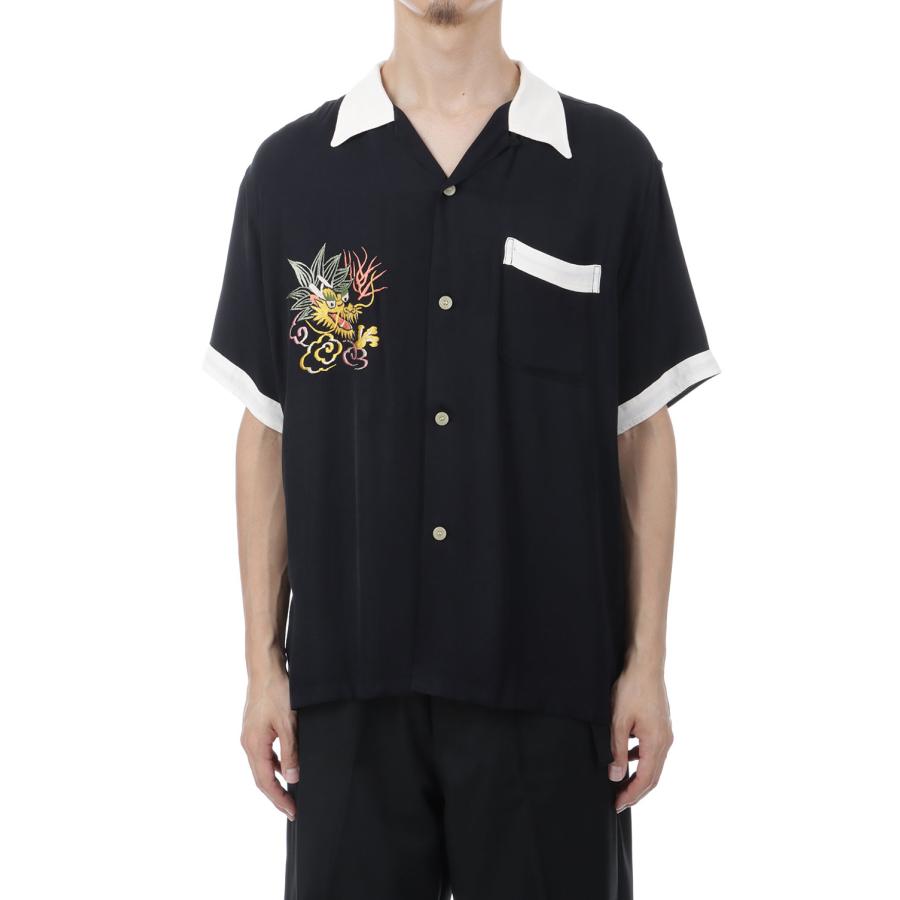 SUKA SHIRTS DRAGON / BLACK (TT39701) TAILOR TOYO(テーラートーヨー) |  | 04