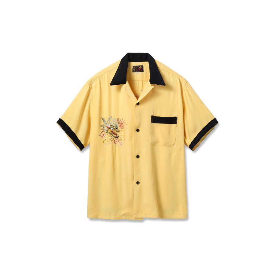 SUKA SHIRTS DRAGON / YELLOW (TT39701) TAILOR TOYO(テーラートーヨー) | 