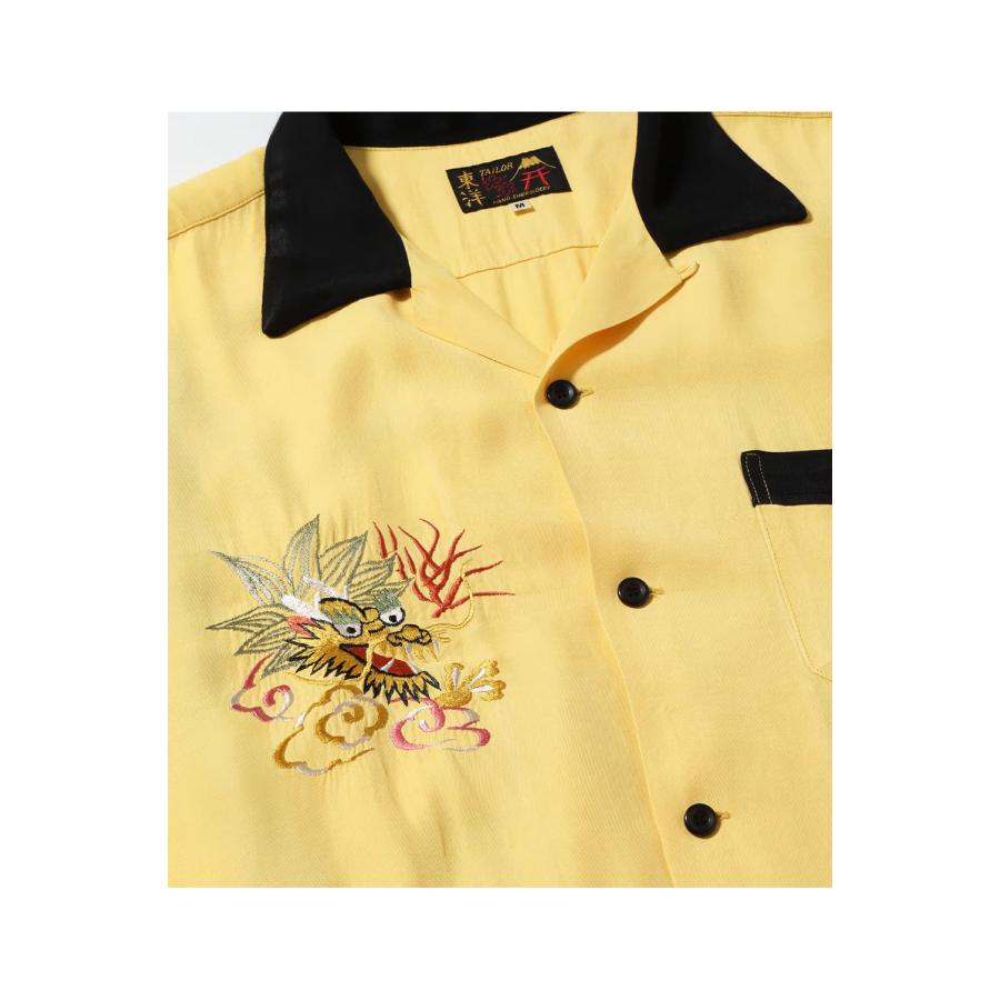 SUKA SHIRTS DRAGON / YELLOW (TT39701) TAILOR TOYO(テーラートーヨー) |  | 02