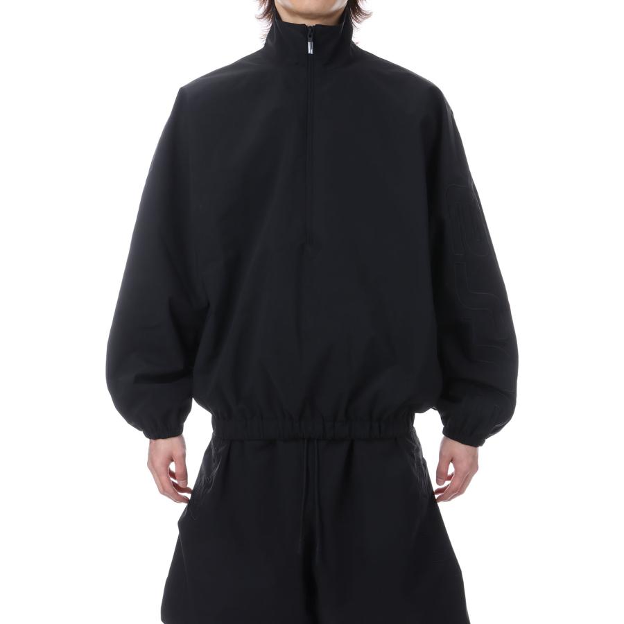 ACTIVE TRACE 1/2 ZIP TRACK JACKET - VINTAGE BLACK (192SP266741F) ESSENTIALS(エッセンシャルズ) |  | 02