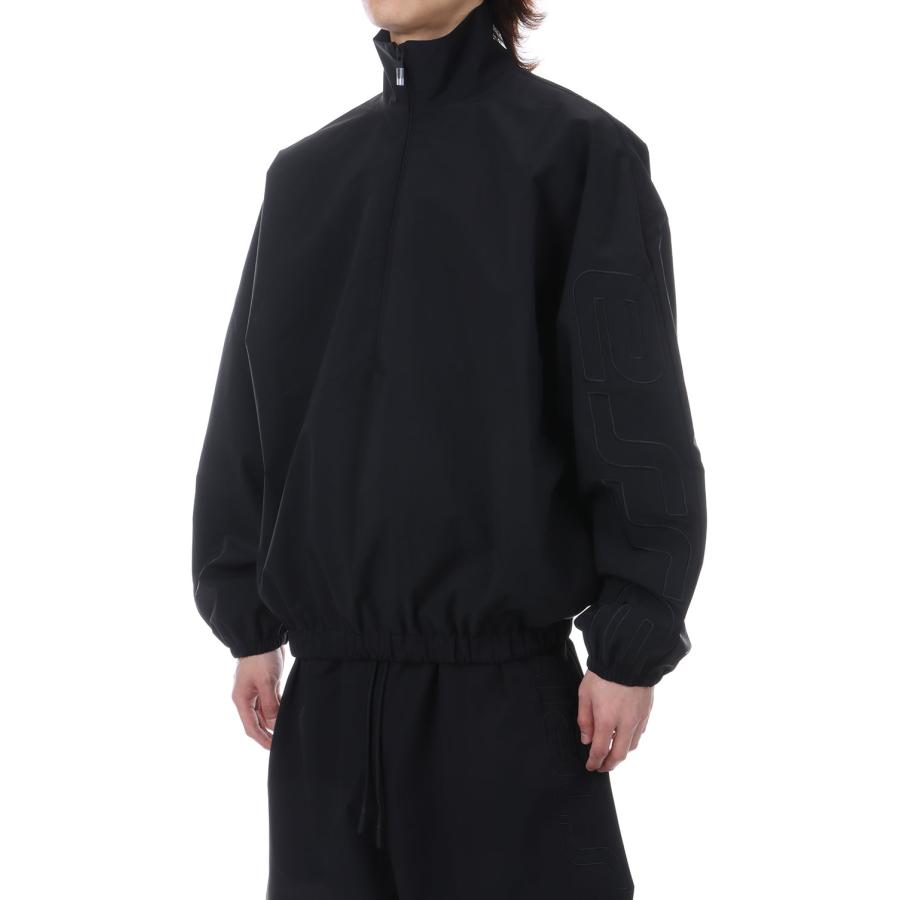 ACTIVE TRACE 1/2 ZIP TRACK JACKET - VINTAGE BLACK (192SP266741F) ESSENTIALS(エッセンシャルズ) |  | 03