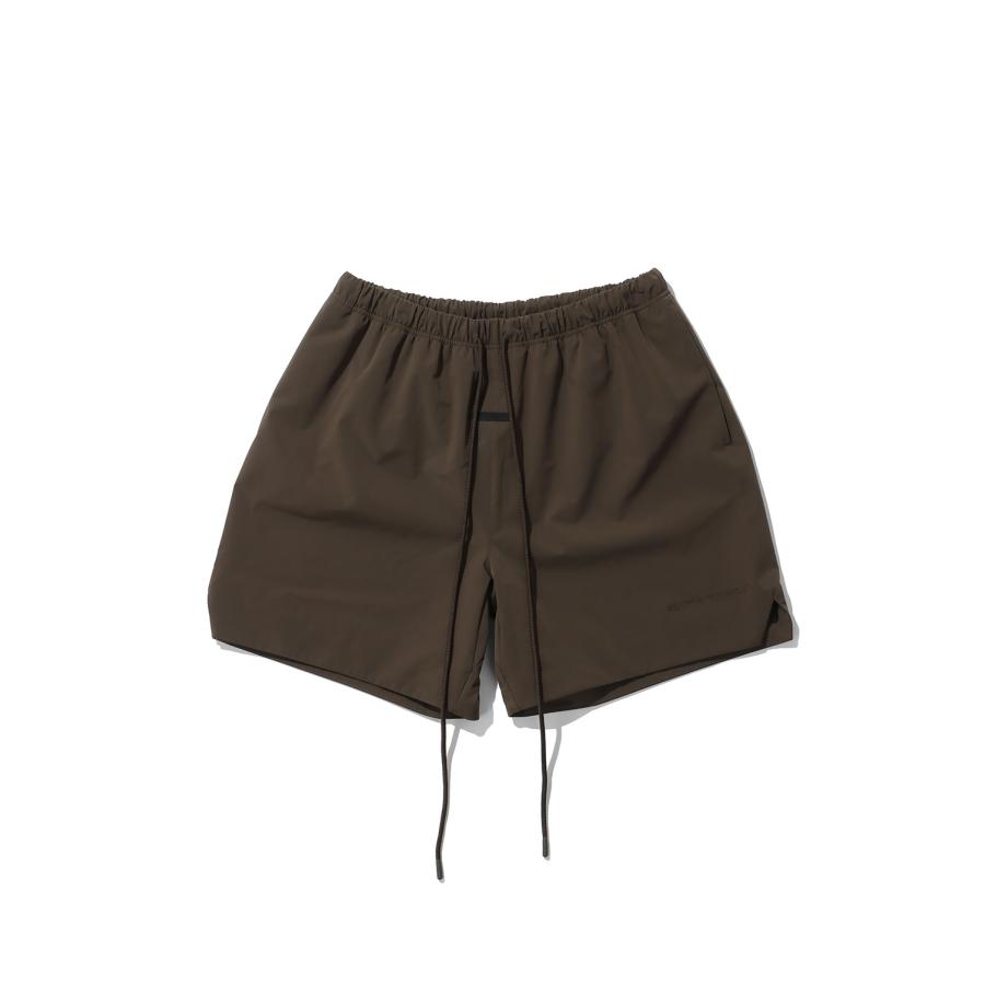 ACTIVE TRACE CLASSIC SHORT W/ SLIT - BROWN (160SP264472F) ESSENTIALS(エッセンシャルズ) | 