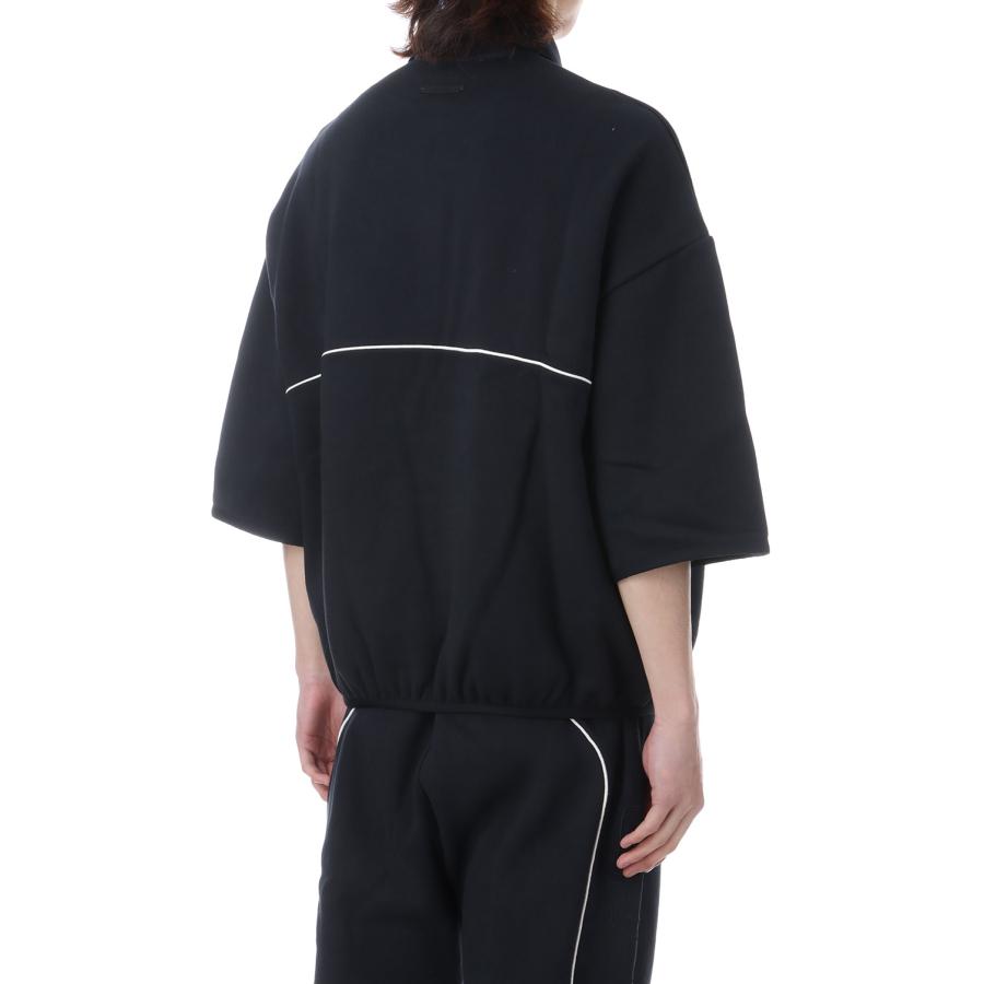 ACTIVE TRACE 3/4 SLEEVE MODERN POLO SWEATSHIRT - VINTAGE BLACK (192SP264301F) ESSENTIALS(エッセンシャルズ) |  | 04