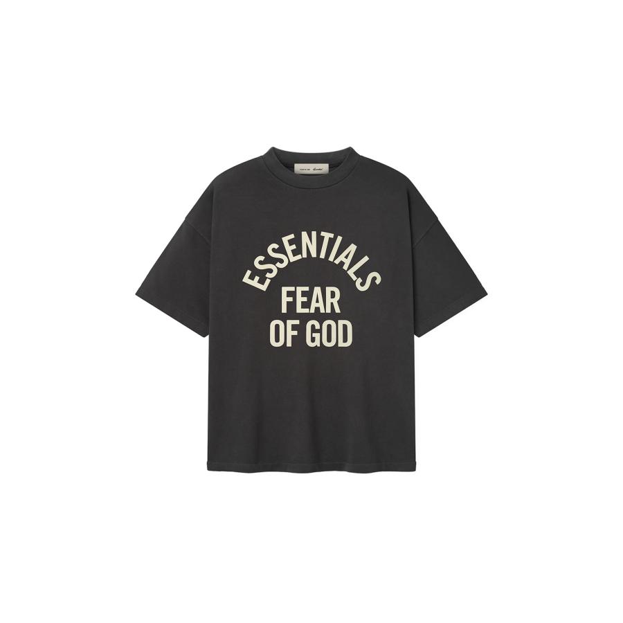 CAMPUS 90'S SHORT SLEEVE TEE - FADED BLACK (125SP262001F) ESSENTIALS(エッセンシャルズ) | 