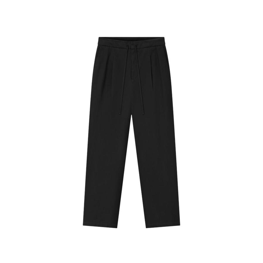PLEAT FRONT PANT - VINTAGE BLACK (130SP268521F) ESSENTIALS(エッセンシャルズ) | 