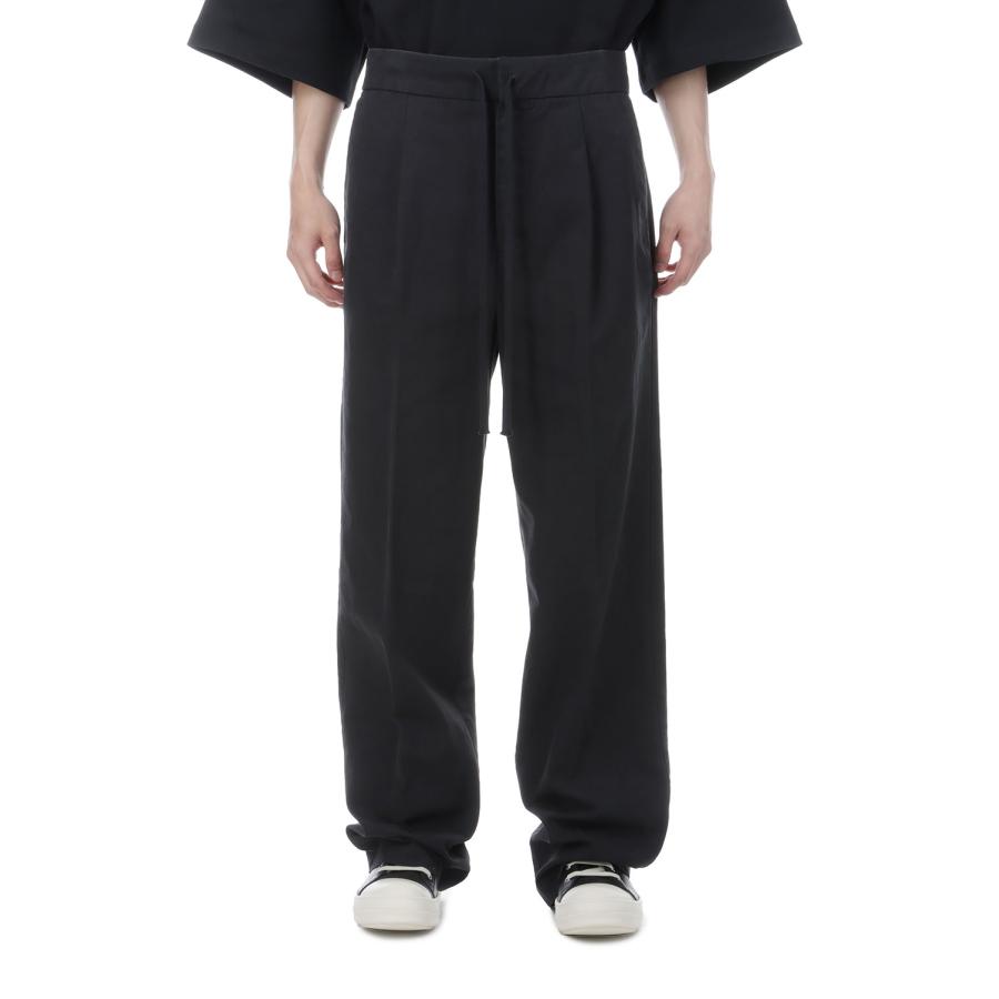 PLEAT FRONT PANT - VINTAGE BLACK (130SP268521F) ESSENTIALS(エッセンシャルズ) |  | 02