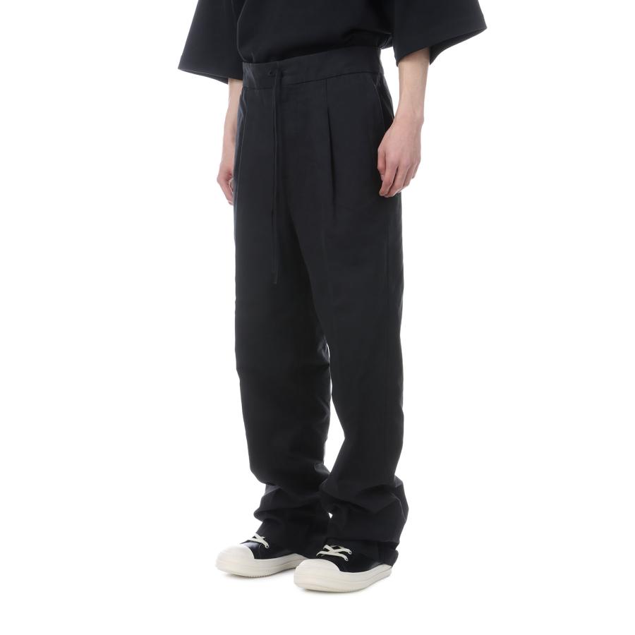 PLEAT FRONT PANT - VINTAGE BLACK (130SP268521F) ESSENTIALS(エッセンシャルズ) |  | 03