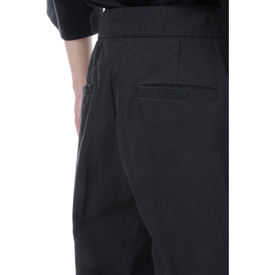 PLEAT FRONT PANT - VINTAGE BLACK (130SP268521F) ESSENTIALS(エッセンシャルズ) |  | 05