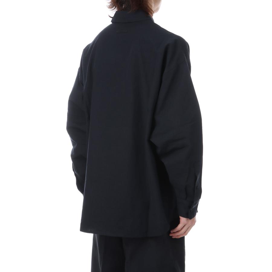 SIGNATURE BUTTON UP SHIRT - BLACK (186SP264392F) ESSENTIALS(エッセンシャルズ) |  | 04