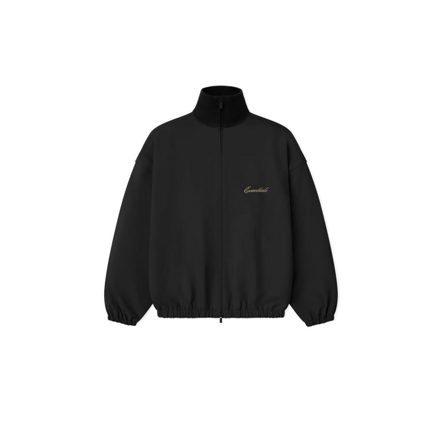 SIGNATURE FULL ZIP TRACK JACKET - VINTAGE BLACK (202SP264591F) ESSENTIALS(エッセンシャルズ) | 