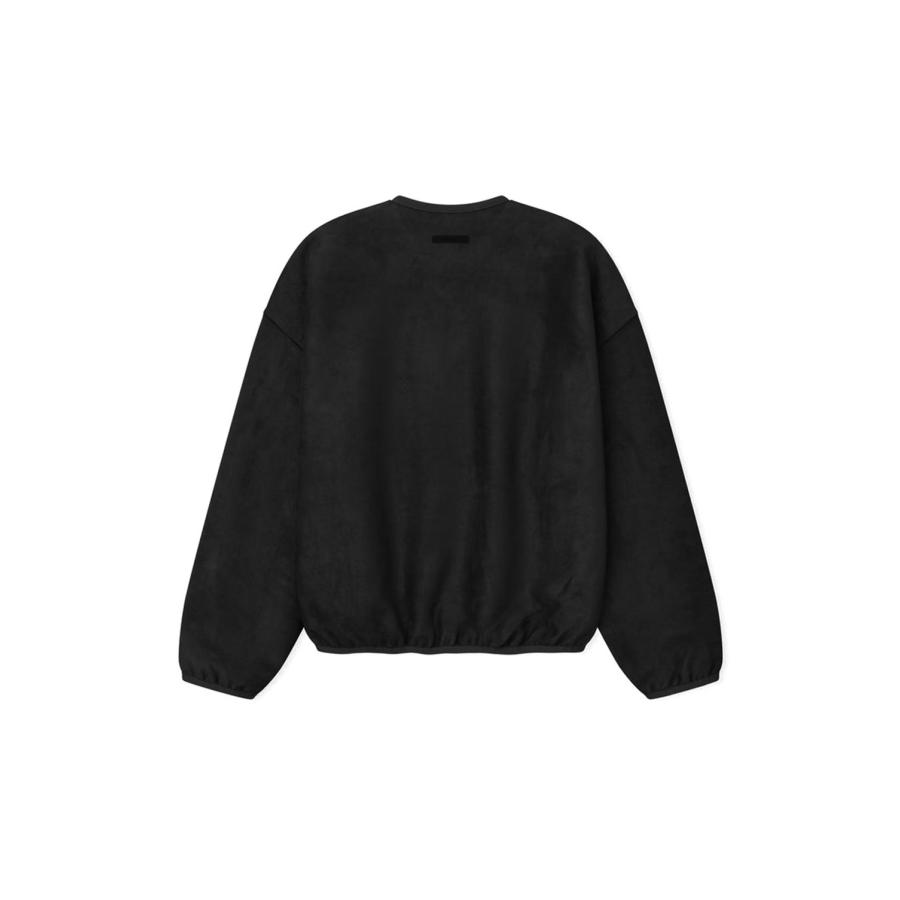 SIGNTATURE MODERN CREWNECK SWEATSHIRT W/PIPING - VINTAGE BLACK (192SP266751F) ESSENTIALS(エッセンシャルズ) |  | 01
