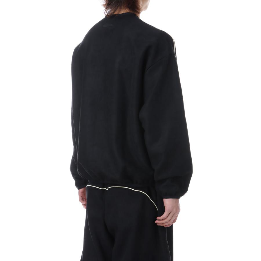 SIGNTATURE MODERN CREWNECK SWEATSHIRT W/PIPING - VINTAGE BLACK (192SP266751F) ESSENTIALS(エッセンシャルズ) |  | 04