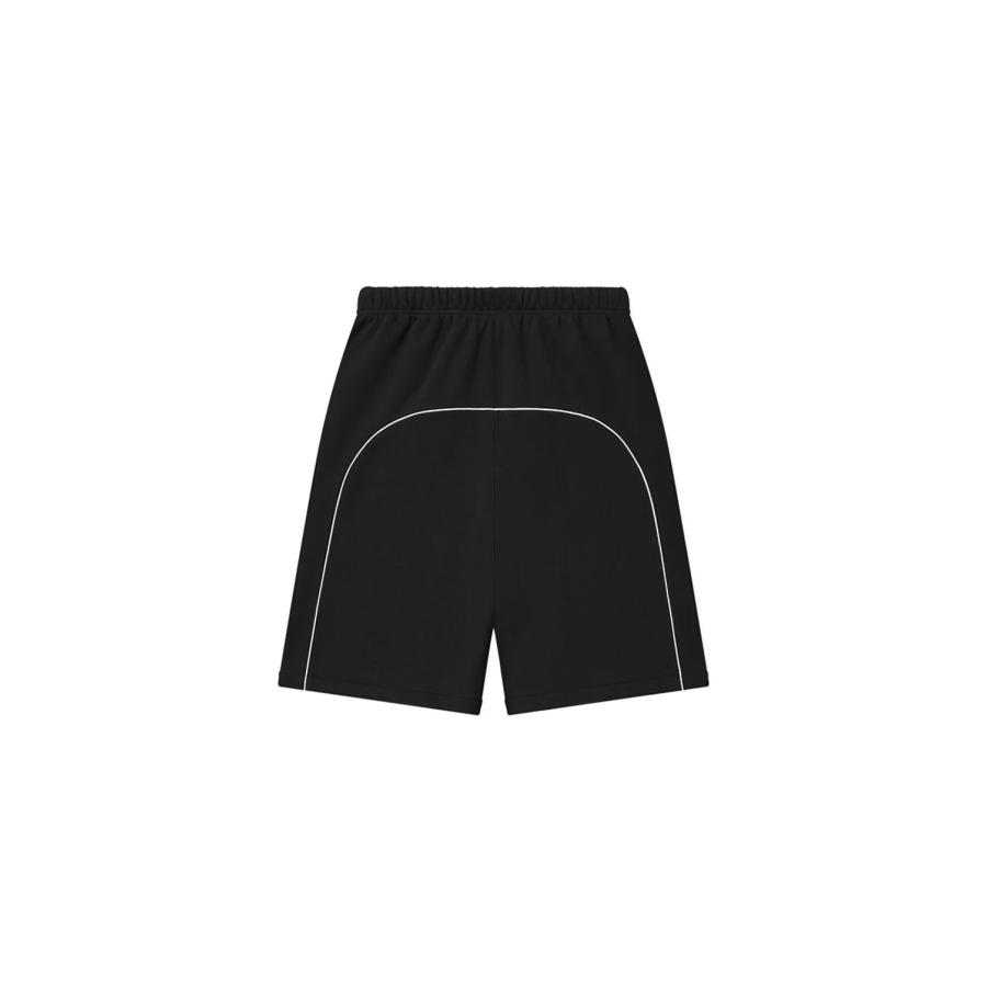 Suede Fleece Signature Relaxed Sweatshort W/ Piping - VINTAGE BLACK (160SP264891F) ESSENTIALS(エッセンシャルズ) |  | 01
