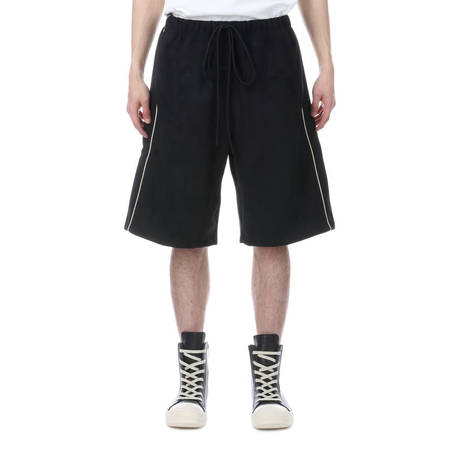 Suede Fleece Signature Relaxed Sweatshort W/ Piping - VINTAGE BLACK (160SP264891F) ESSENTIALS(エッセンシャルズ) |  | 02