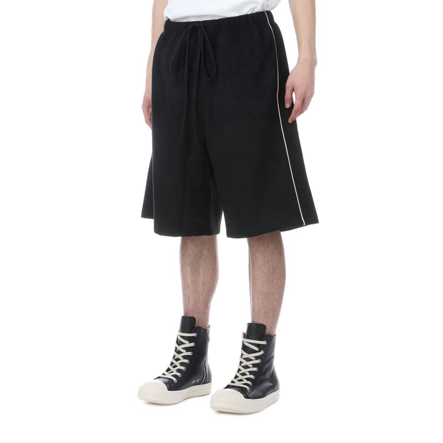 Suede Fleece Signature Relaxed Sweatshort W/ Piping - VINTAGE BLACK (160SP264891F) ESSENTIALS(エッセンシャルズ) |  | 03