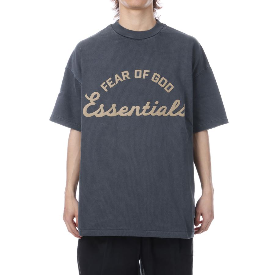 TRAINING 90'S SHORT SLEEVE TEE - FADED IRON GREY (125SP264111F) ESSENTIALS(エッセンシャルズ) |  | 02