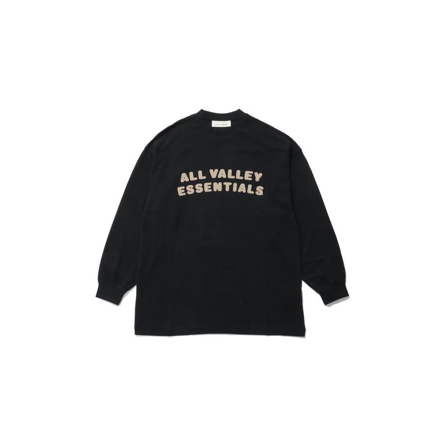 MERCH LONG SLEEVE TEE - VINTAGE BLACK (RW00280) ESSENTIALS(エッセンシャルズ) | 