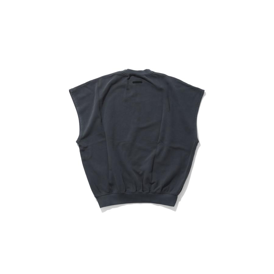 RELAXED FLEECE CUTOFF SWEATSHIRT - WASHED IRON GREY (RW00393) ESSENTIALS(エッセンシャルズ) |  | 01