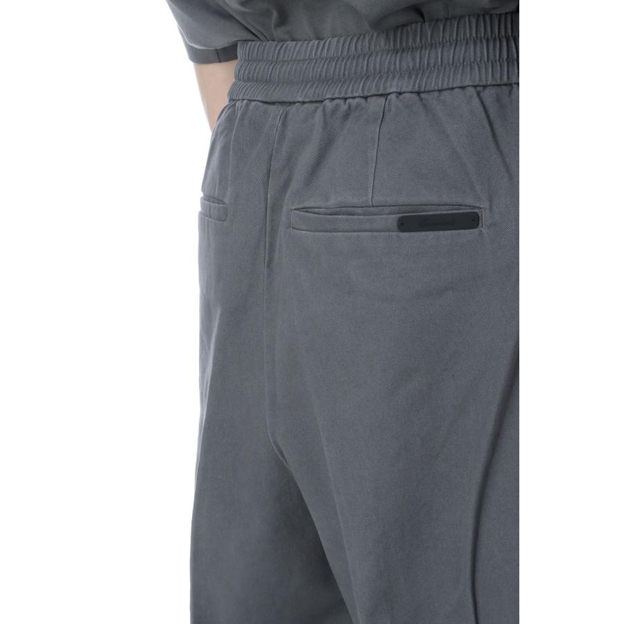 PLEAT FRONT DRAWSTRING PANT - IRON GREY (RW00304) ESSENTIALS(エッセンシャルズ) |  | 05