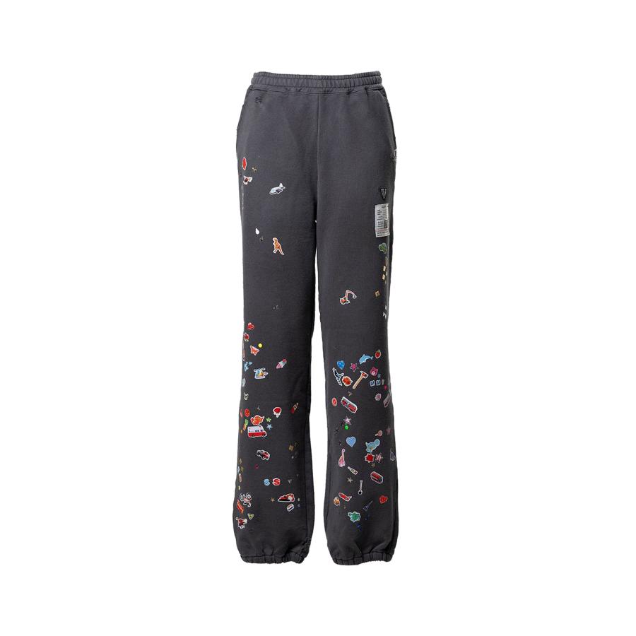 KIDS STICKER PANTS - BLACK (K16PT733) MIHARA YASUHIRO -Women(ミハラ ヤスヒロ) | 