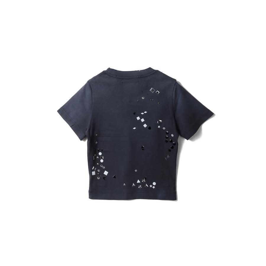 EMBELLISHED STICKER TEE - BLACK (B16TS571) MIHARA YASUHIRO -Women(ミハラ ヤスヒロ) |  | 01