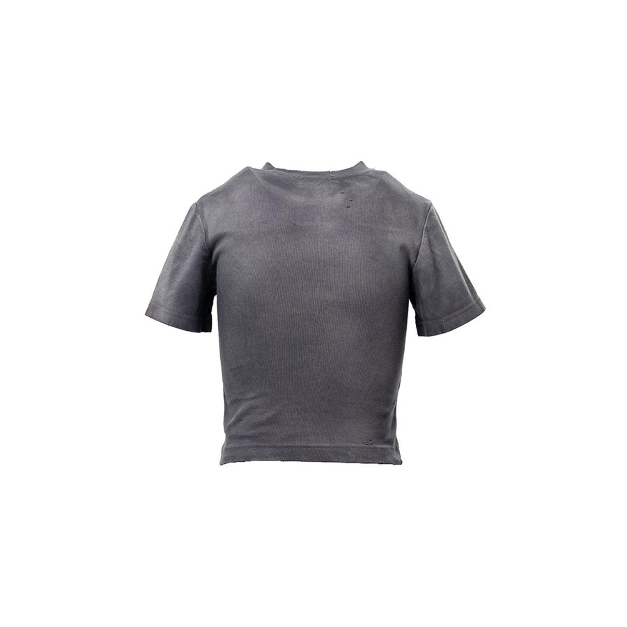 SUN FADED COLLAGE PRINT TEE - BLACK (B16TS591) MIHARA YASUHIRO -Women(ミハラ ヤスヒロ) |  | 01