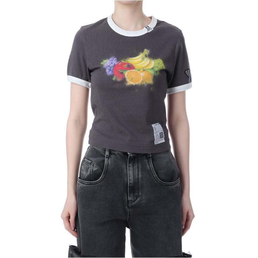 FRUIT PRINTED MINI TEE - BLACK (K16TS792) MIHARA YASUHIRO -Women(ミハラ ヤスヒロ) |  | 03
