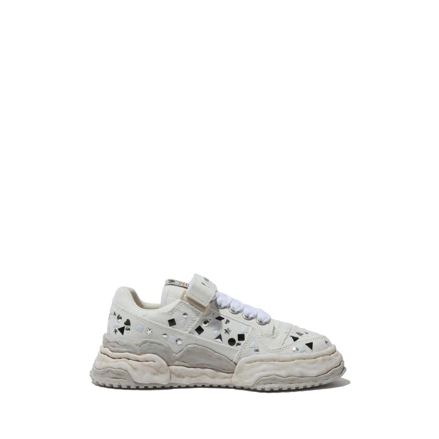 KEITH CANVAS LOW - WHITE (A16FW713) (~Size39) MIHARA YASUHIRO -Women(ミハラ ヤスヒロ) |  | 01