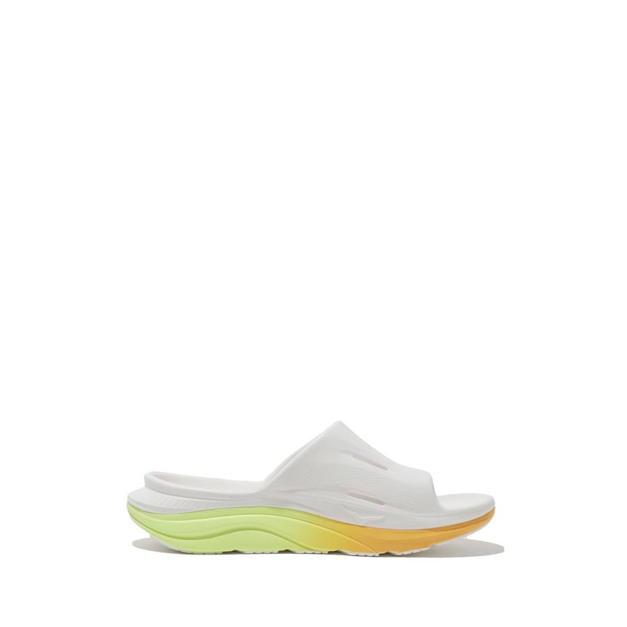 ORA RECOVERY SLIDE 3 - WHITE / NEON YUZU (1135061-WTNN) HOKA(ホカ) |  | 01