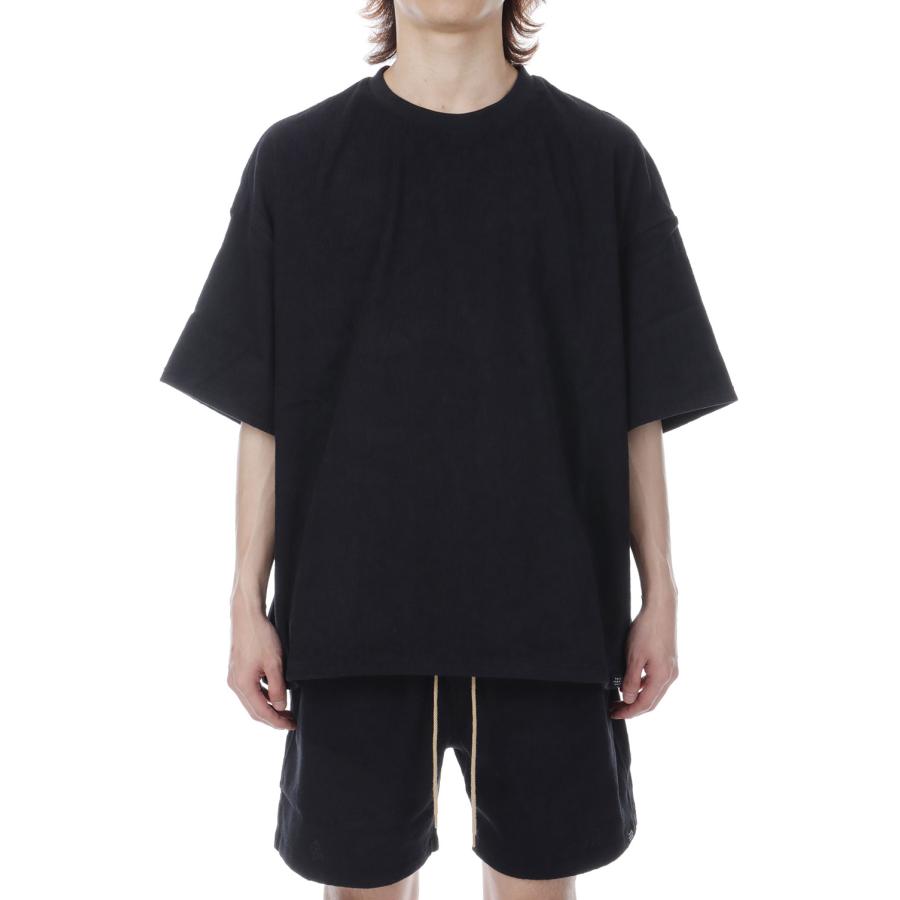 TF Lose T-Shirt (1mm Pile) / Black (TFIN-2002) THING FABRICS(シング ファブリックス) |  | 02