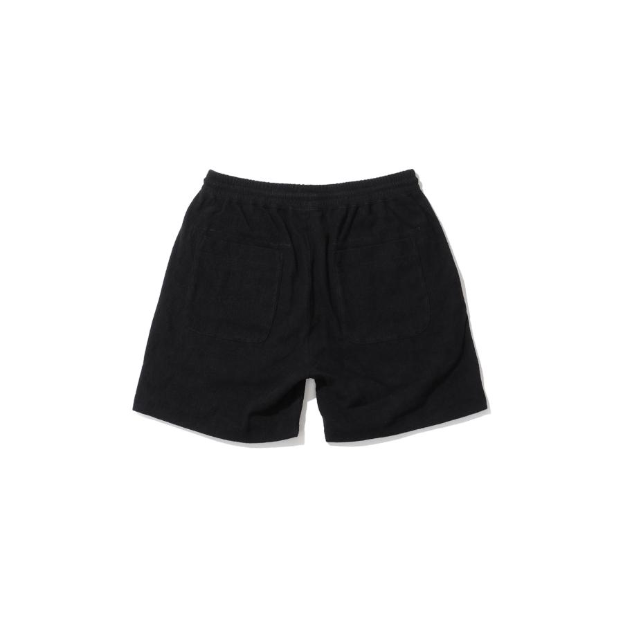 TF Lose Short Pant (1mm Pile) / Black (TFBT-2005) THING FABRICS(シング ファブリックス) |  | 01