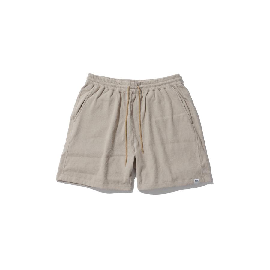 TF Lose Short Pant (1mm Pile) / Beige (TFBT-2005) THING FABRICS(シング ファブリックス) | 