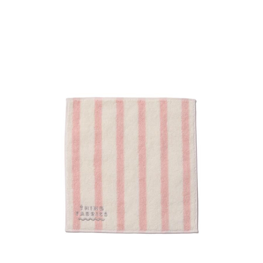 TF Stripe Hand Towel / Pink St (TFOT-1061) THING FABRICS(シング ファブリックス) | 