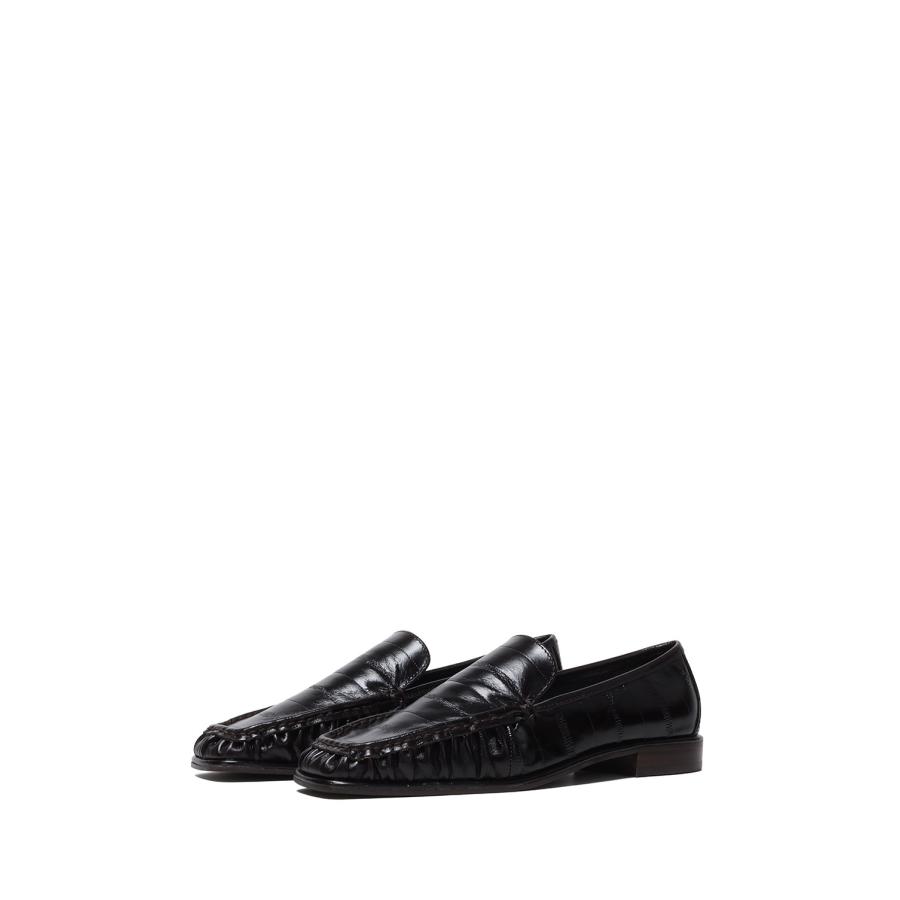 Squaretoe Gather Loafers - DARK BROWN (12521007) Todayful(トゥデイフル) | TODAYFUL | 03