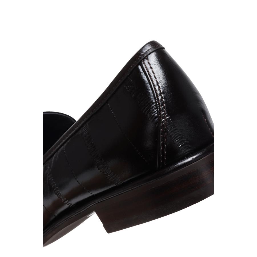 Squaretoe Gather Loafers - DARK BROWN (12521007) Todayful(トゥデイフル) | TODAYFUL | 05