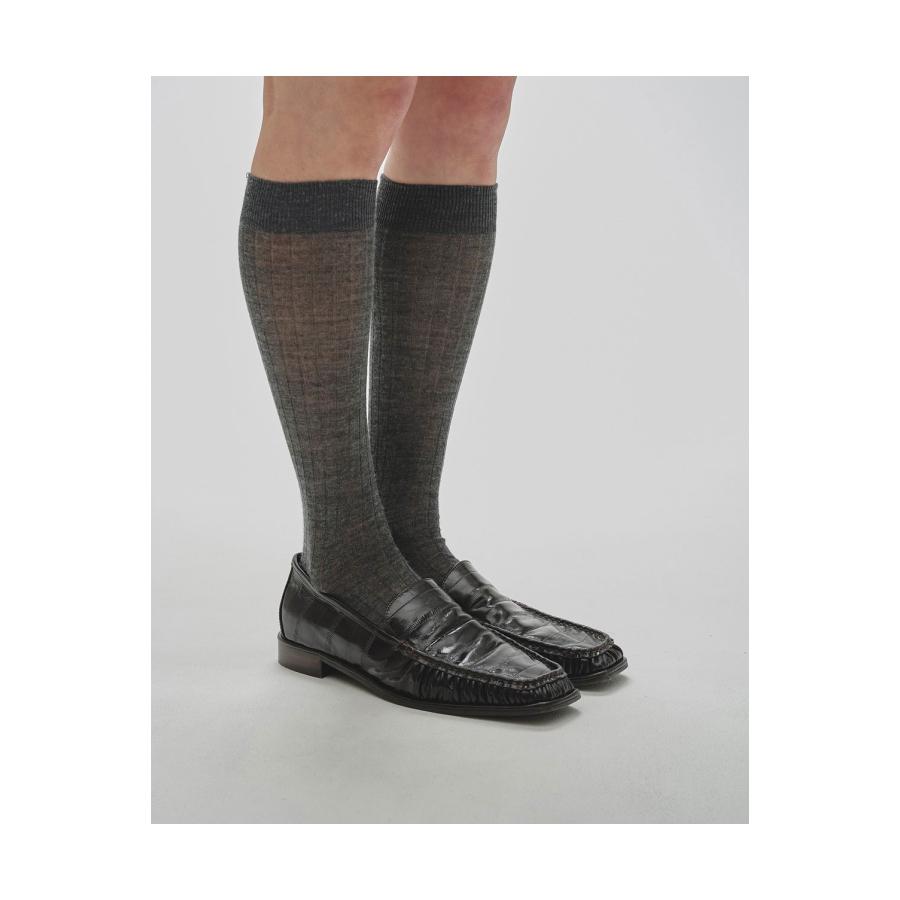 Squaretoe Gather Loafers - DARK BROWN (12521007) Todayful(トゥデイフル) | TODAYFUL | 09