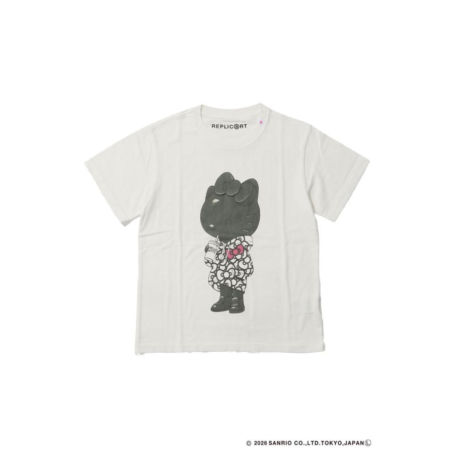 KITTY RIBBON HOODIE TEE - WHITE (RP-KT-002) REPLIC@RT(レプリカート) | 