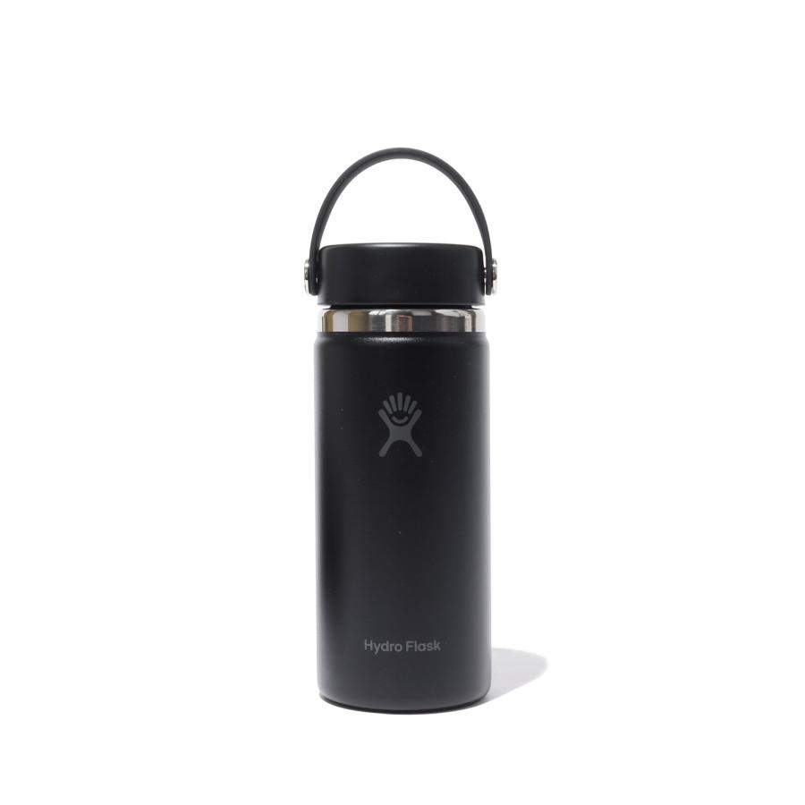HYDRATION 16oz WIDE MOUTH - Black (8900150178261) Hydro Flask(ハイドロフラスク) | 