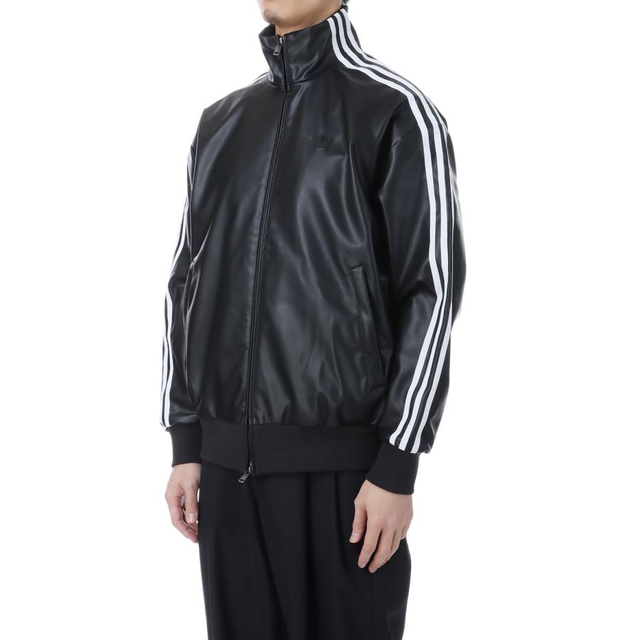 adidas Originals PLEATHER 3S JKT - BLACK / KQ5472 (S26SMU07