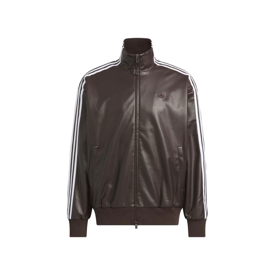 adidas Originals PLEATHER 3S JKT - BROWN / KQ5473 (S26SMU07