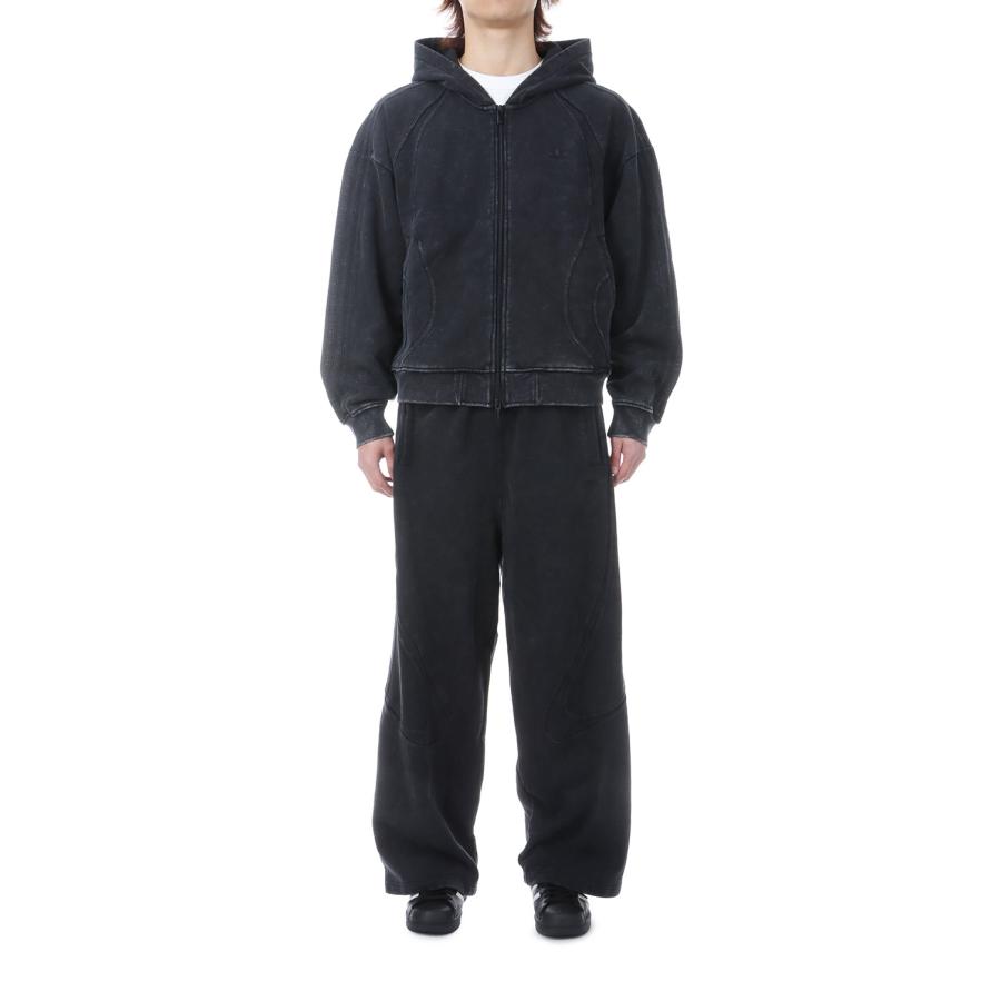 極美品 アディダス TG FZ ダブルジップ パーカー ブラック L相当 26年 TG FZ パーカー / アディダスオリジナルス adidas Originals（パーカー