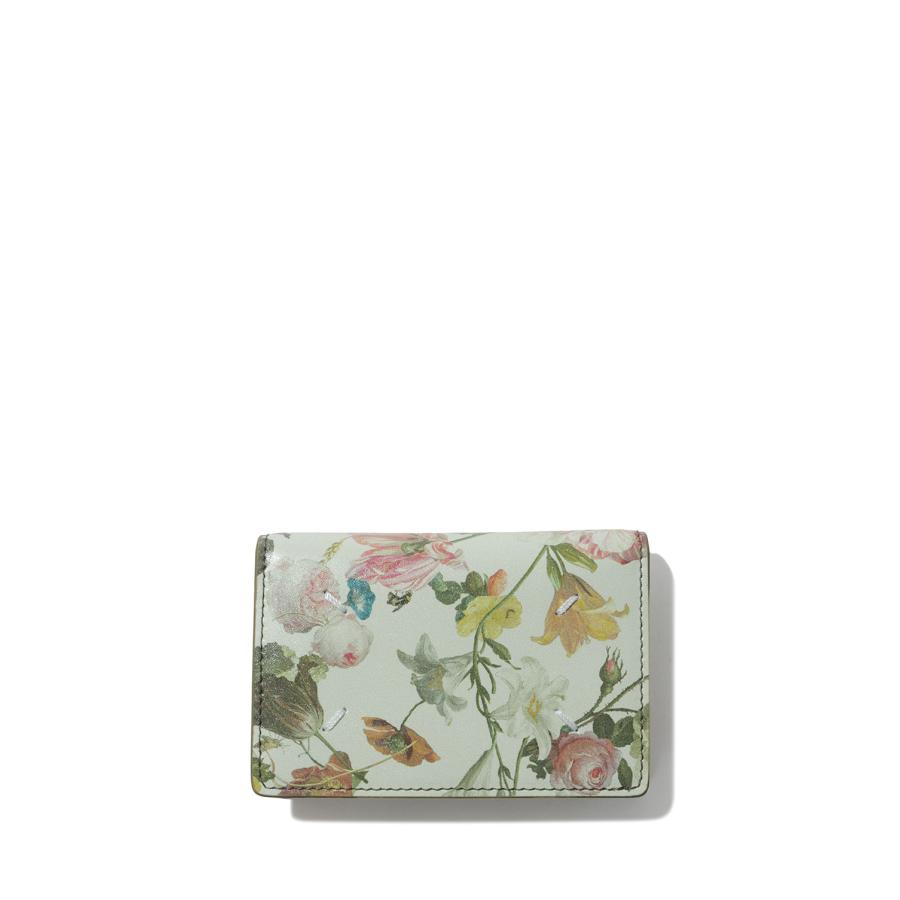 Card Holder Slim 2-Flower washed out white(S55UI0203-P8979-HB353) Maison Margiela(メゾンマルジェラ) | 
