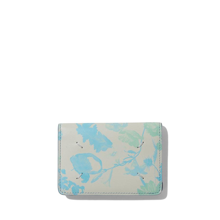 Card Holder Slim 2-Flower Blue(SA1VX0011-P8979-HB352) Maison Margiela(メゾンマルジェラ) | 